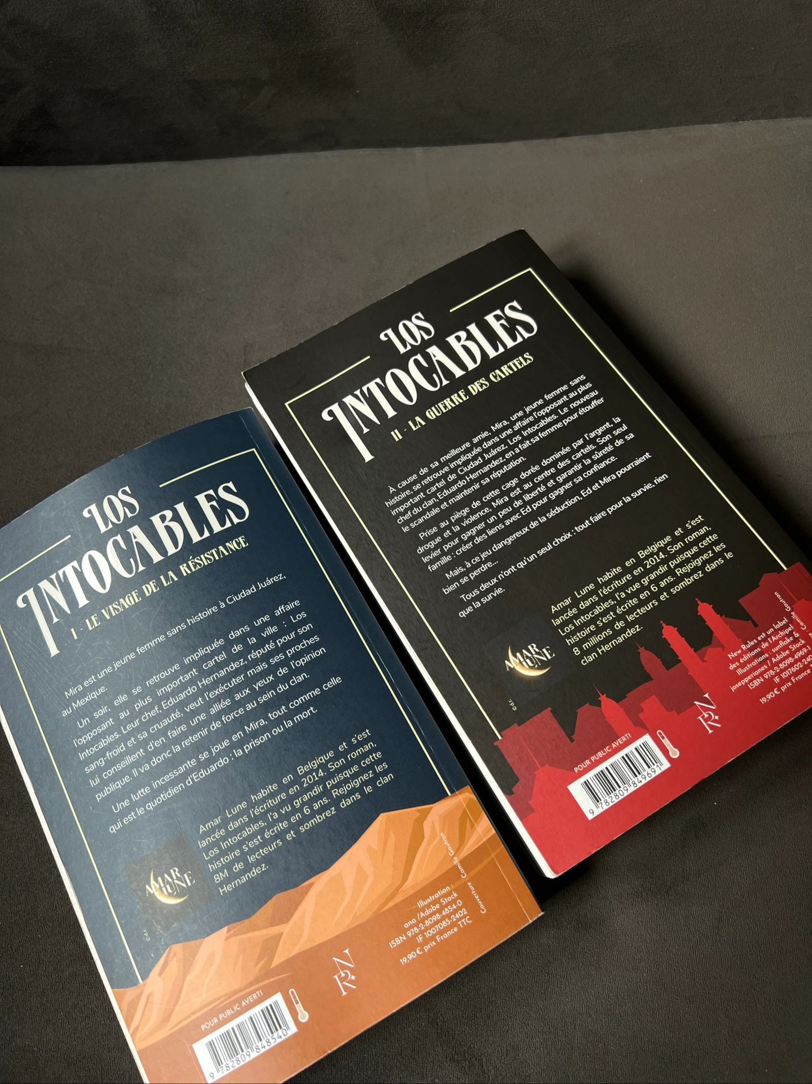 Les 2 tomes de Los Intocables – Amar Lune – photo 3